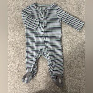 Carter's Multicolor Striped Footie